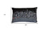 14" X 24" Cream Hong Kong Daylight Skyline Lumbar Decorative Pillow