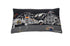Dark Gray And White Jackson Nighttime Skyline Lumbar Decorative Pillow