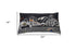 Dark Gray And White Jackson Nighttime Skyline Lumbar Decorative Pillow