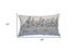 14" X 24" Dark Gray And White NYC Nighttime Skyline Lumbar Decorative Pillow