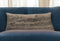 14" X 35" Cream Los Gatos Daylight Skyline Lumbar Decorative Pillow