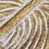 18" Gold Feather Metal Handmade Tray
