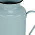 10" Blue and Black Metal Jug Vase