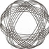 9" Gray Metal Hand Painted Decorative Orb Tabletop Sculpture