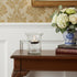 4" Clear Glass Tabletop Hurricane Candle Holder With Candle