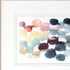 Set Of Two Desert Stones Gold Framed Print Wall Art