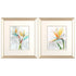 Set Of Two Bird of Paradise Champagne Framed Print Wall Art