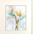 Set Of Two Bird of Paradise Champagne Framed Print Wall Art