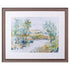 Trees on the Creek I Brown Framed Print Wall Art