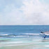 Set Of Two Shore Searching White Framed Print Wall Art
