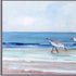 Set Of Two Shore Searching White Framed Print Wall Art