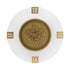 24" Circle Gold Acrylic Analog Wall Clock