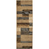 8' X 10' Blue And Beige Patchwork Area Rug