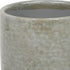 Gray Ceramic 20 Ounce Crackle Mosaic Round Distressed Pot Planter