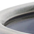 Gray Ceramic 51 Ounce Striped Round Distressed Pot Planter