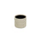 Off White Ceramic 25 Ounce Dotted Round Distressed Pot Planter
