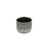 Gray Ceramic 36 Ounce Two Toned Round Distressed Pot Planter
