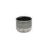 Gray Ceramic 36 Ounce Two Toned Round Distressed Pot Planter