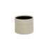 Off White Ceramic 42 Ounce Dotted Round Distressed Pot Planter