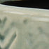 Green Ceramic 16 Ounce Geometric Round Distressed Pot Planter