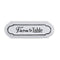 5" X 14" Black and White Farm To Table Metal Wall Decor