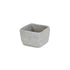Gray Cement 6 Ounce Crackle Square Distressed Pot Planter