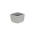 Gray Cement 6 Ounce Crackle Square Distressed Pot Planter
