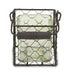 4" Clear and Brown Glass Tabletop Lantern Candle Holder
