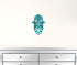 Turquoise Solid Wood Geometric Shapes Wall Decor