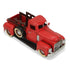 6" Red and Black Metal Hand Painted 1950's Red Truck Model Car
