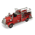 7" Red Metal Truck Hand Painted Figurine Sculpture