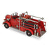 7" Red Metal Truck Hand Painted Figurine Sculpture