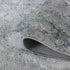5' X 8' Blue And Gray Abstract Area Rug