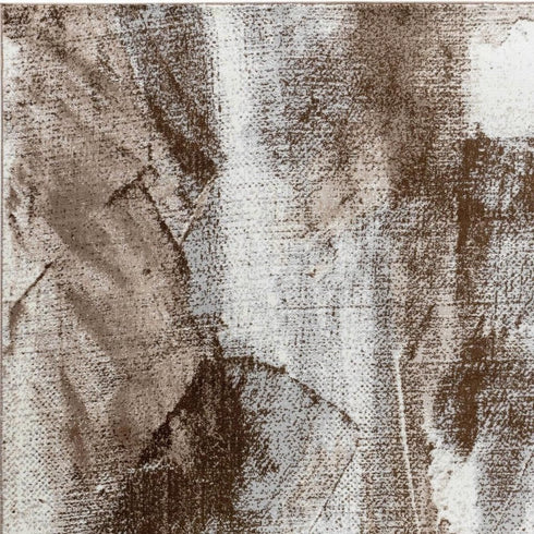 8' X 11' Brown Abstract Area Rug