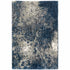 8' X 11' Blue And Gray Abstract Shag Area Rug