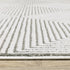 8' X 11' Gray And White Geometric Distressed Area Rug