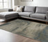 8' X 11' Gray Abstract Power Loom Area Rug