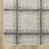 8' X 11' Gray Geometric Power Loom Area Rug