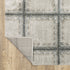 8' X 11' Gray Geometric Power Loom Area Rug