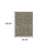8' X 11' Gray Geometric Power Loom Area Rug