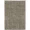 8' X 11' Gray Geometric Power Loom Area Rug