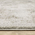 8' Beige And Gray Oriental Distressed Runner Rug