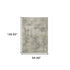 8' X 11' Gray Oriental Power Loom Area Rug