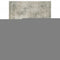 8' X 11' Gray Oriental Power Loom Area Rug