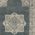 8' X 11' Blue and Beige Oriental Power Loom Area Rug