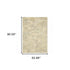 8' X 11' Grey Ivory Beige And Taupe Abstract Power Loom Stain Resistant Area Rug