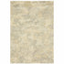 8' X 11' Grey Ivory Beige And Taupe Abstract Power Loom Stain Resistant Area Rug