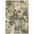 8' X 11' Gray And Beige Abstract Area Rug