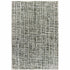 8' X 11' Gray And Ivory Abstract Area Rug