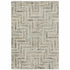 8' X 11' Ivory And Beige Geometric Area Rug